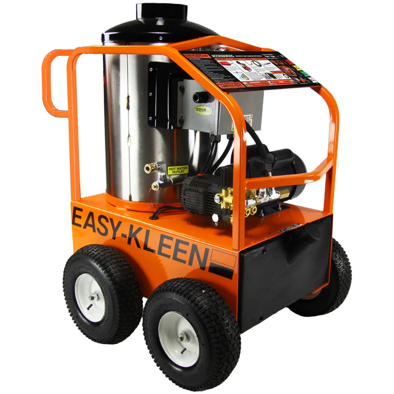 Easy Kleen 1500 PSI @ 2.0 GPM 2HP 110V Single Phase Commercial Hot Water Electric Pressure Washer EZO1520E