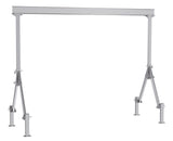 Vestil Fixed Height Aluminum Gantry Cranes with Adjustable Leveling Option