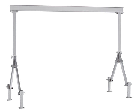 Vestil Fixed Height Aluminum Gantry Cranes with Adjustable Leveling Option