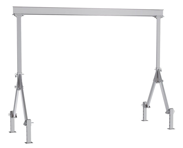 Vestil Fixed Height Aluminum Gantry Cranes with Adjustable Leveling Option