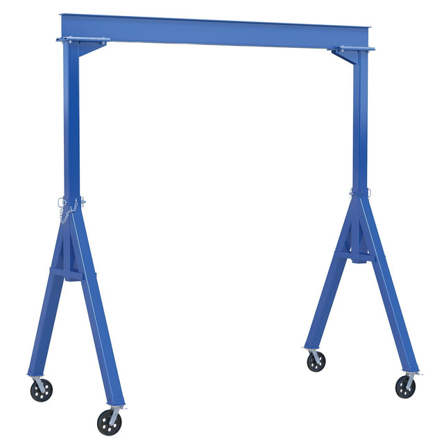 Vestil Fixed Steel Gantry Cranes with V-Groove Casters