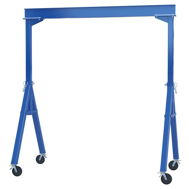 Vestil Fixed Steel Gantry Cranes with Total Locking Casters