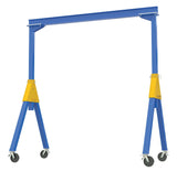 Vestil Fixed Height Steel Gantry Cranes with Total Locking Casters - Knockdown