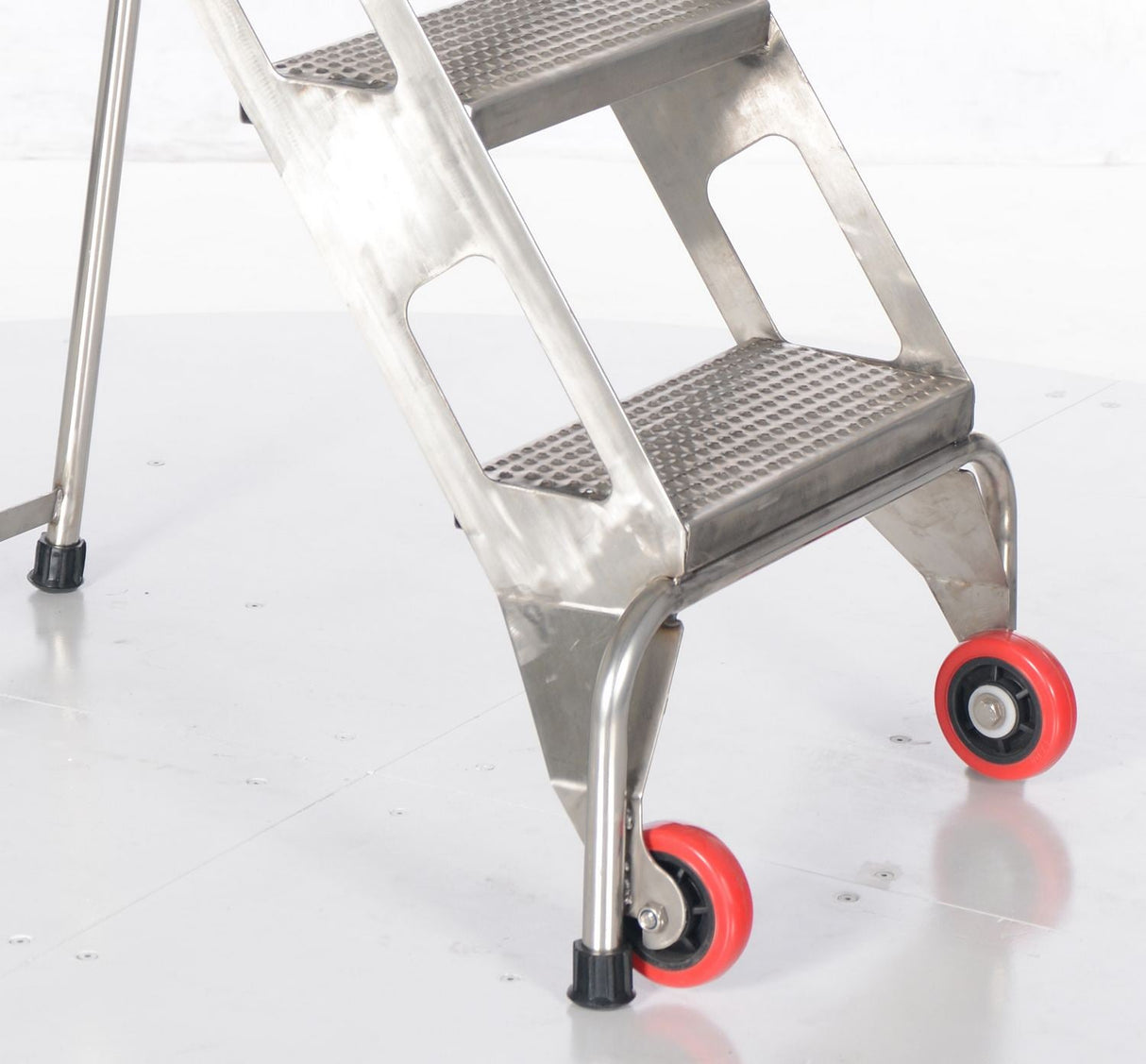 Vestil Folding Ladders with Wheels