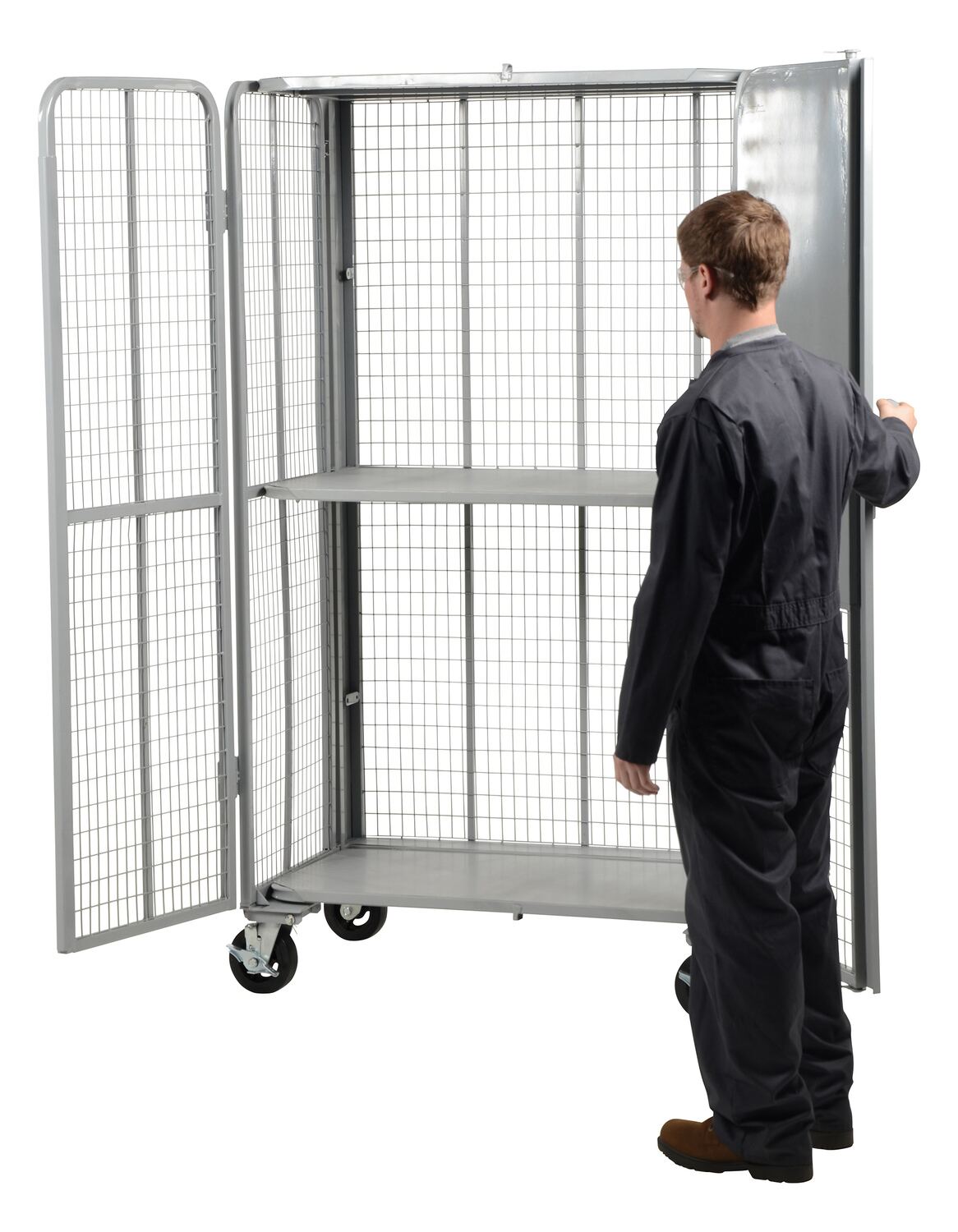 Vestil Folding Security Truck