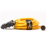 Firman 1120 25' Heavy Duty L14-30P to (4) 5-20R Power Cord With Storage Strap