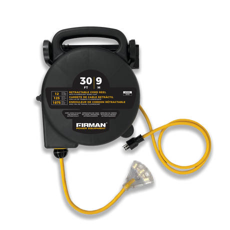 Firman 2035 Retractable Extension Cord Reel