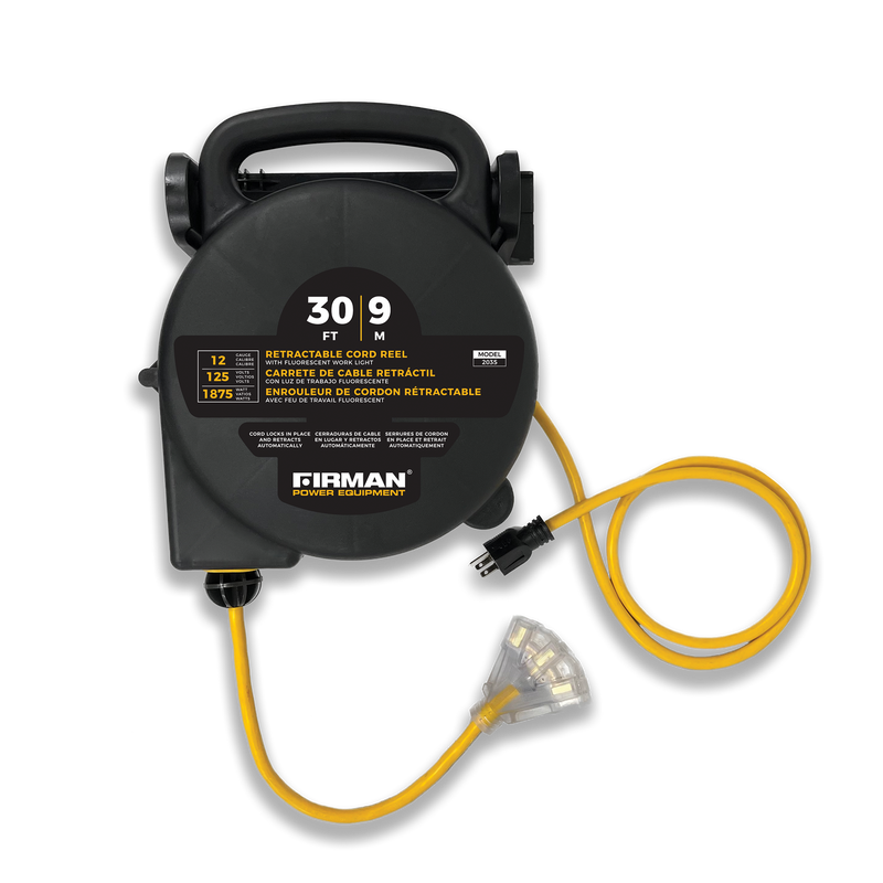 Firman 2035 Retractable Extension Cord Reel