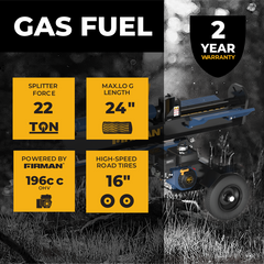 Firman GS2201 22-Ton Log Splitter