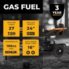Firman GS2701 27-Ton Log Splitter