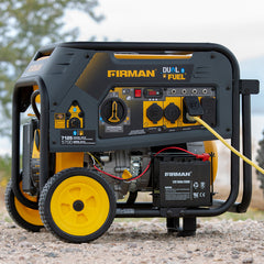 Firman H05753 Dual Fuel Portable Generator 5700W Electric Start 120/240V