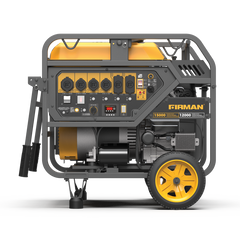 Firman P12002 Gas Portable Generator 15000W Electric Start 120/240V with CO Alert