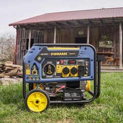 Firman T04073 Tri Fuel Portable Generator 4000W Electric Start 120/240V with CO ALERT