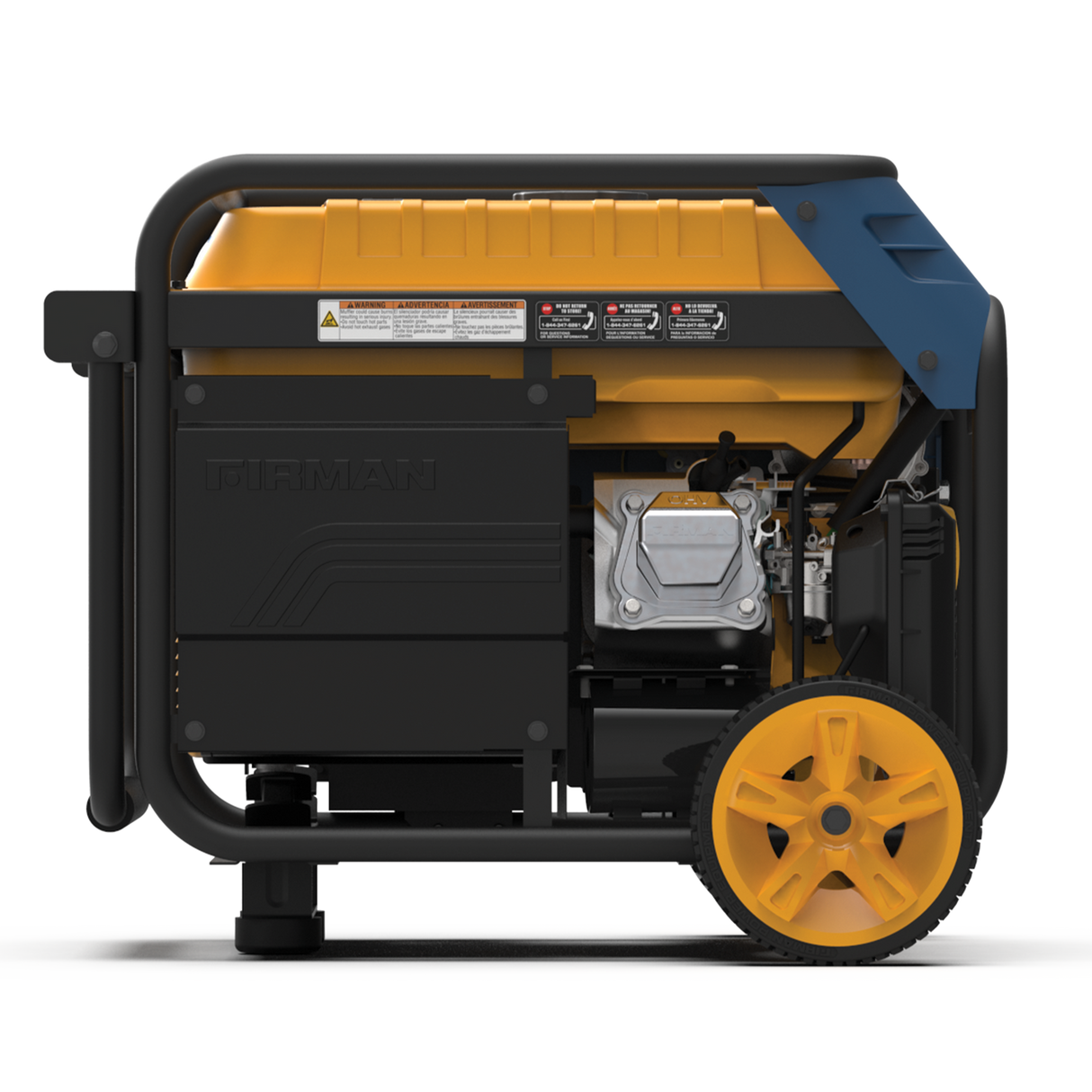 Firman T04073 Tri Fuel Portable Generator 4000W Electric Start 120/240V with CO ALERT