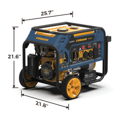 Firman T04073 Tri Fuel Portable Generator 4000W Electric Start 120/240V with CO ALERT