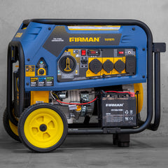 Firman T07571 Tri Fuel 7500W Portable Generator Electric Start 120/240V