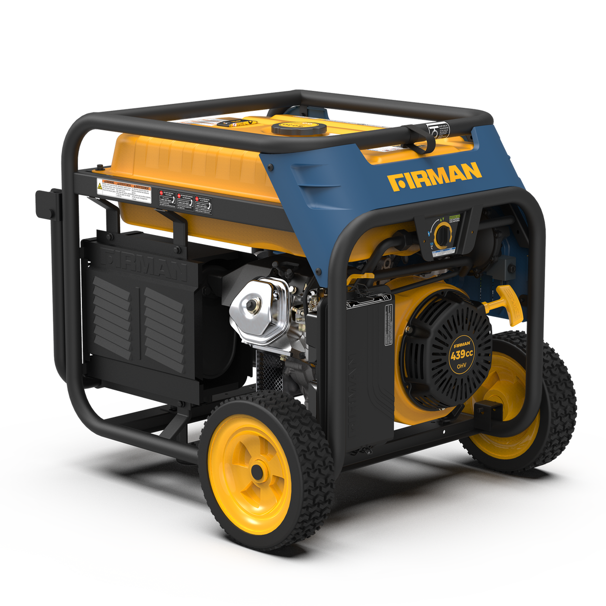 Firman T07571 Tri Fuel 7500W Portable Generator Electric Start 120/240V
