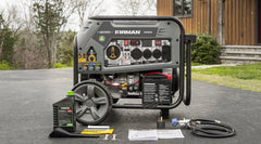 Firman T07573 Tri Fuel Portable Generator 9400W Electric Start 120/240V with CO Alert