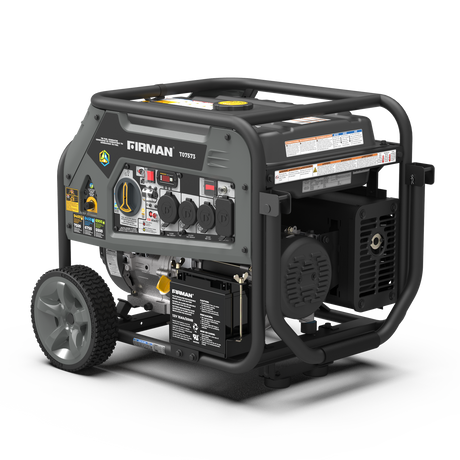 Firman T07573 Tri Fuel Portable Generator 9400W Electric Start 120/240V with CO Alert