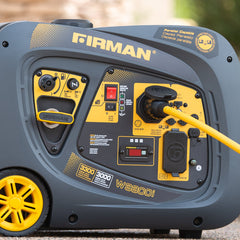 Firman W03081 Inverter Gas Portable Generator 3300W Recoil Start