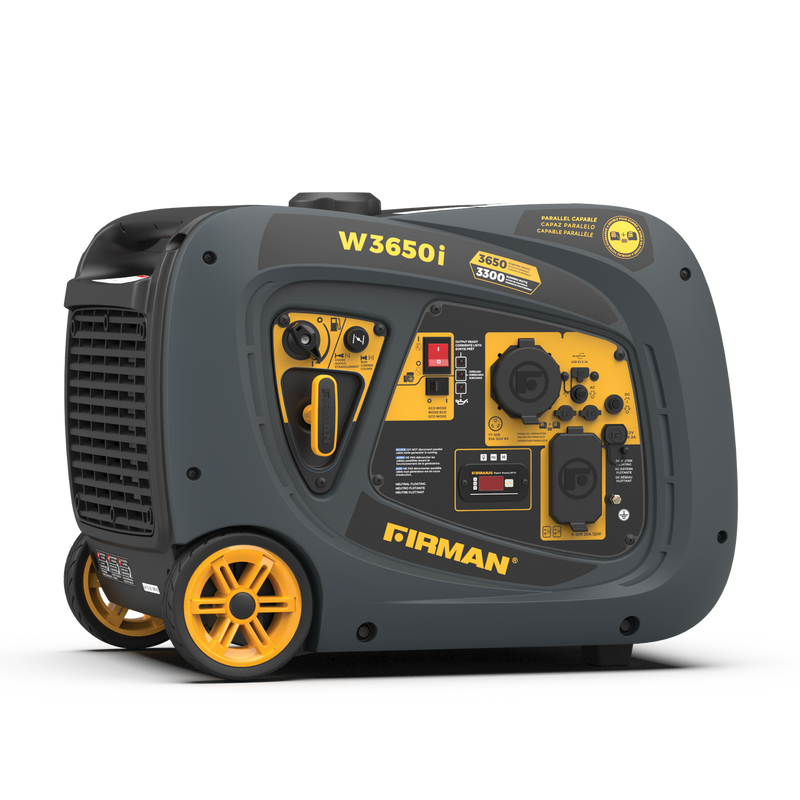 Firman W03381 Gas Inverter Portable Generator 3650W Recoil Start