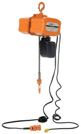 Vestil Economy Chain Hoists with Chain Container