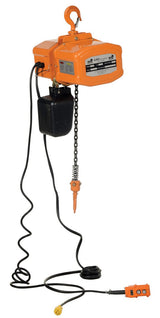 Vestil Economy Chain Hoists with Chain Container