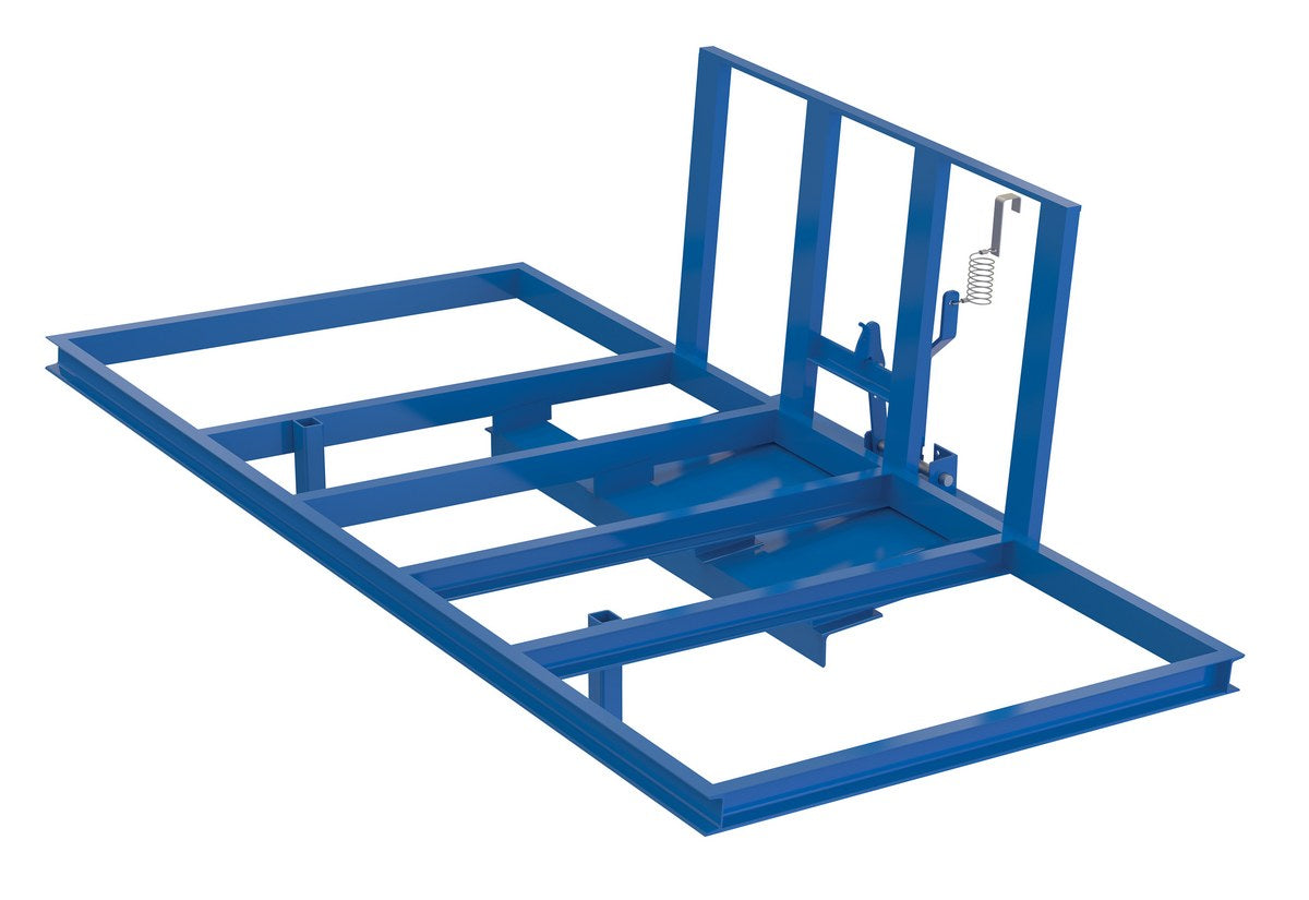 Vestil Flat Open Side Hopper