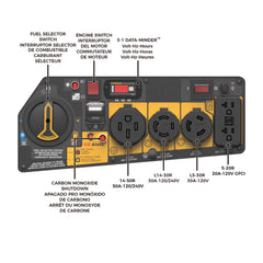 Firman H07553 Dual Fuel Portable Generator 9400W Electric Start 120/240V with CO Alert