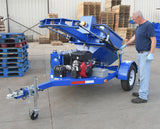 Vestil Mobile Gasoline Powered Drum Crusher