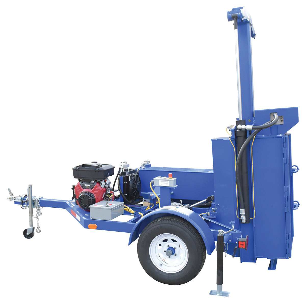 Vestil Mobile Gasoline Powered Drum Crusher