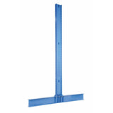 Vestil Steel Heavy Duty Double Cantilever Uprights 10 Ft. 36,400 Lb. Capacity Blue-HDU-C-10-36