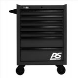 Homak 27 in. RS PRO 7 Drawer Roller Cabinet - Black