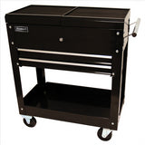 Homak 27 in. Pro Series 2-Drawer Slide Top Service Cart