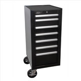 Homak 18IN H2Pro Series 7-Drawer Side Cabinet, Black