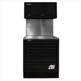 Homak CTS Set 36 in. with Toolboard Back Splash, Black