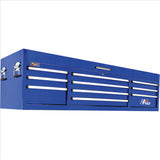 Homak H2PRO 72", 10-Drawer Top Tool Chest � 71 3/4"W x 21 3/4"D x 20 5/8"H, Blue