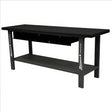 Homak 79" Industrial Steel Workbench 3-Drawers