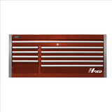 Homak 60 in. HXL 9-Drawer Top Chest - Red