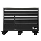 Homak 60 in. HXL 10-Drawer Roller Cabinet - Black