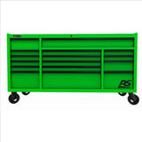 Homak 72 in. RS PRO 16-Drawer Roller Cabinet with 24 in. Depth