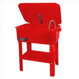 Homak 20-Gallon Parts Washer, Red