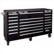 Homak H2PRO Series 72-Inch 10-Drawer Top Chest, Red