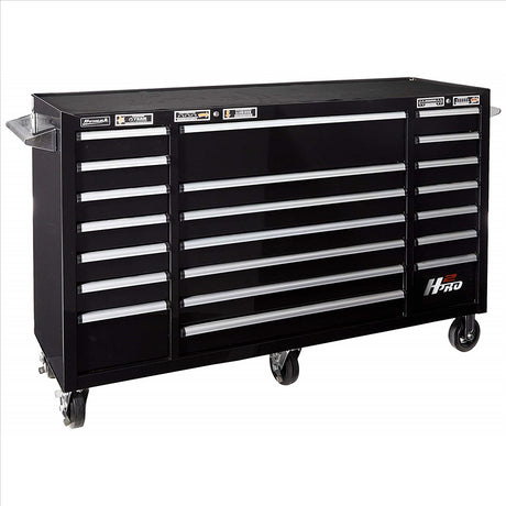 Homak H2PRO Series 72-Inch 10-Drawer Top Chest, Red