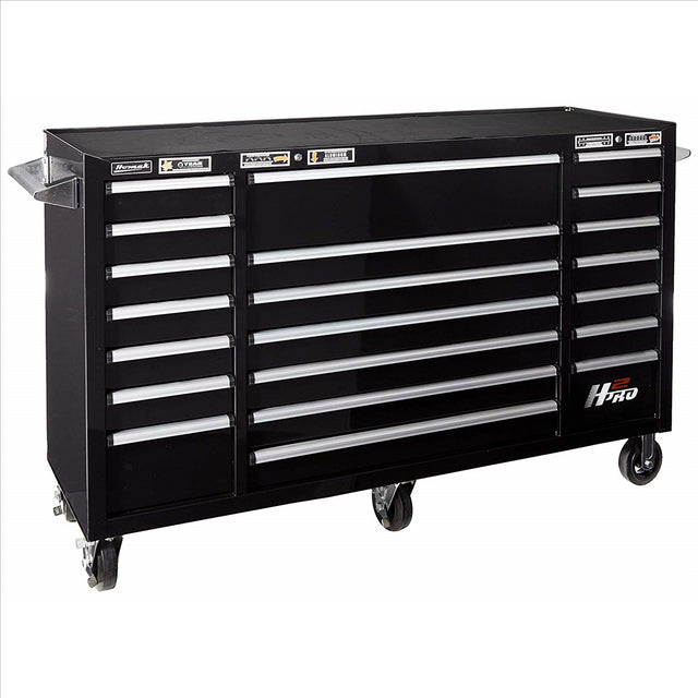 Homak H2PRO Series 72-Inch 10-Drawer Top Chest, Red