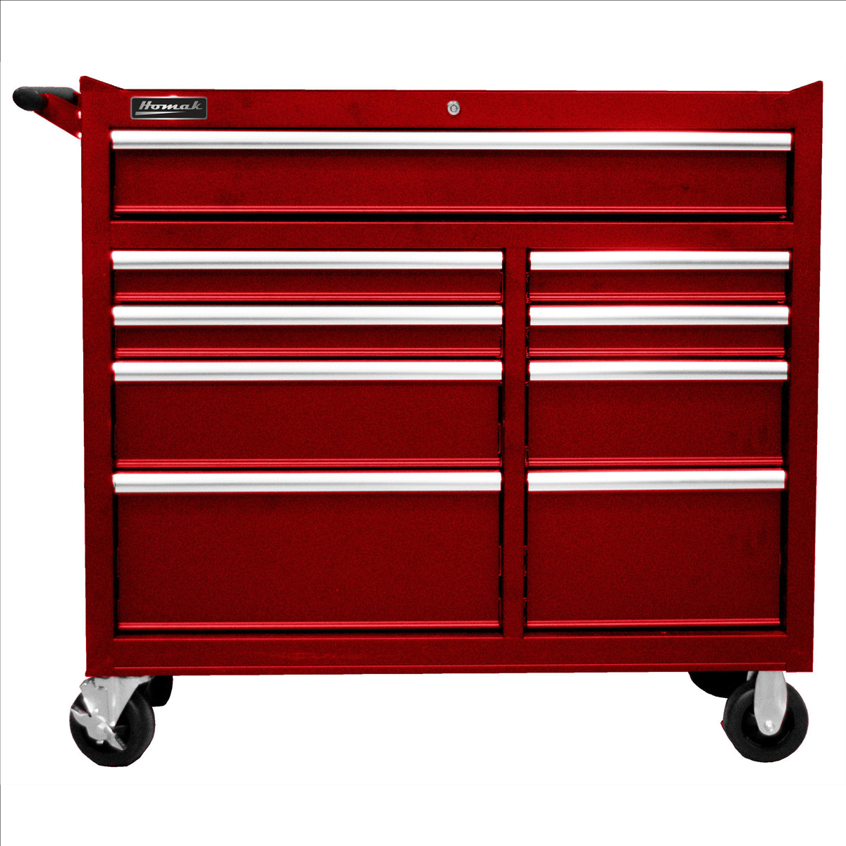 Homak 41" SE 9 DWR ROLLER CAB - RD