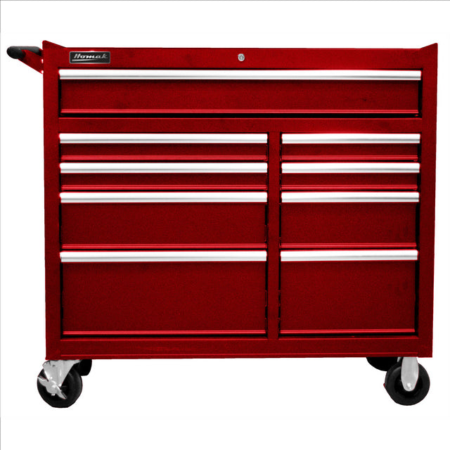 Homak 41" SE 9 DWR ROLLER CAB - RD