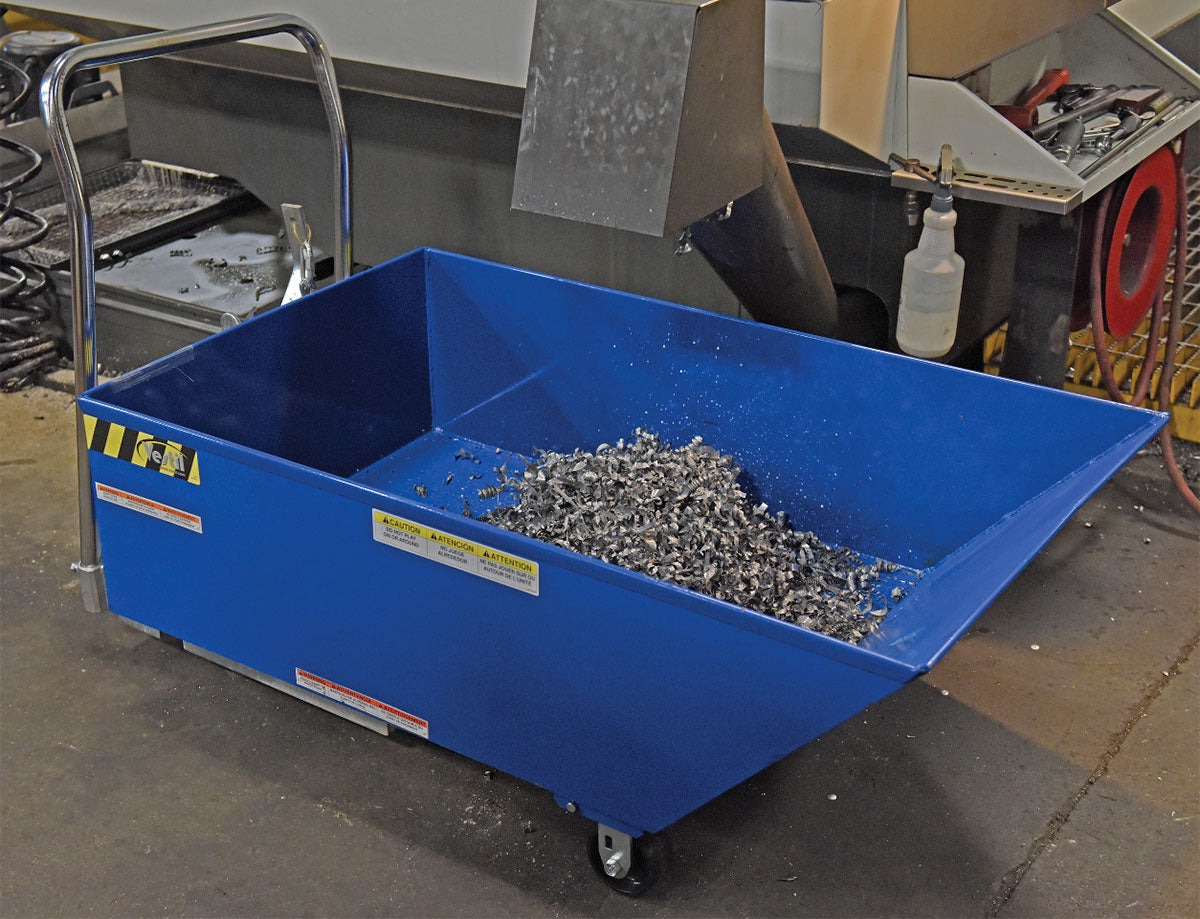 Vestil Low Profile Parts Hoppers