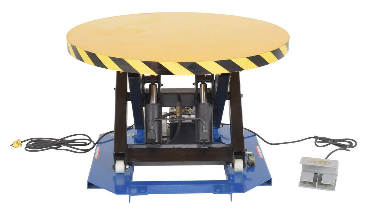 Vestil Powered Lift Table With Manual Rotation