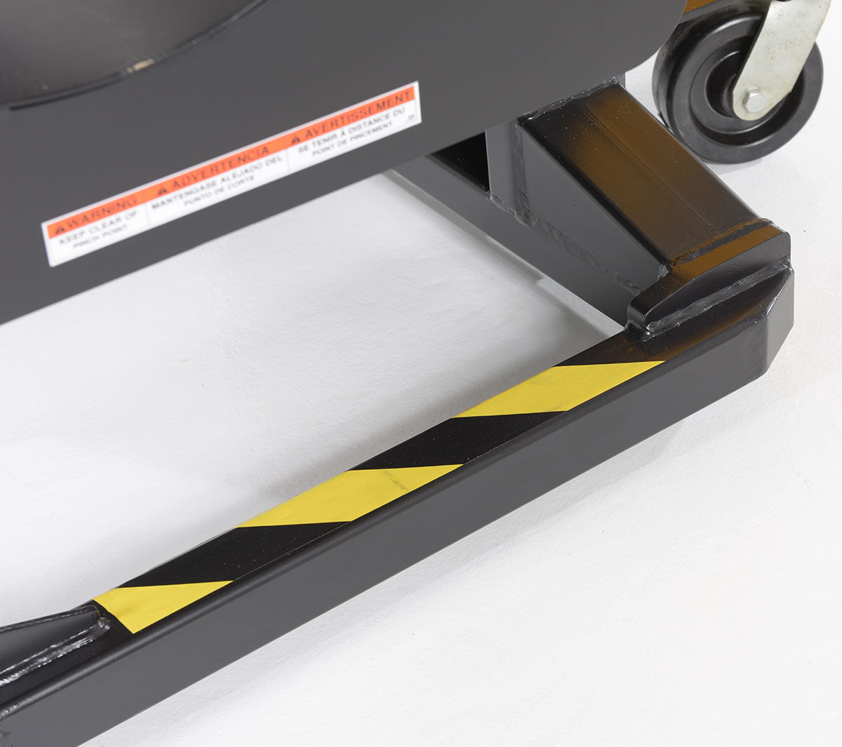 Vestil Roll Material Transporter with DC Powered Lift Feature